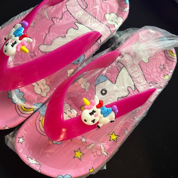 Girl Unicorn Slide Sandals Non-Slip Lightweight (Toddler/Little Kids) 11.5/12 - Picture 4 of 7